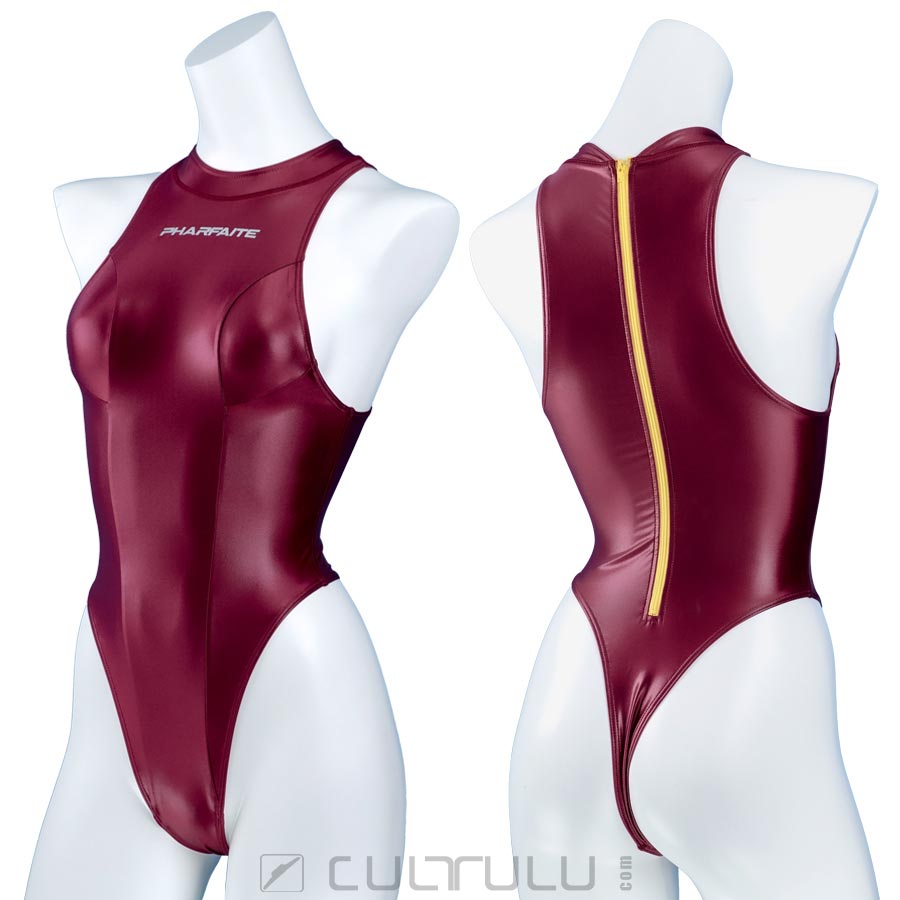 PHARFAITE [PF649] SGS/Fit wetlook twopiece swimsuit - Cultulu
