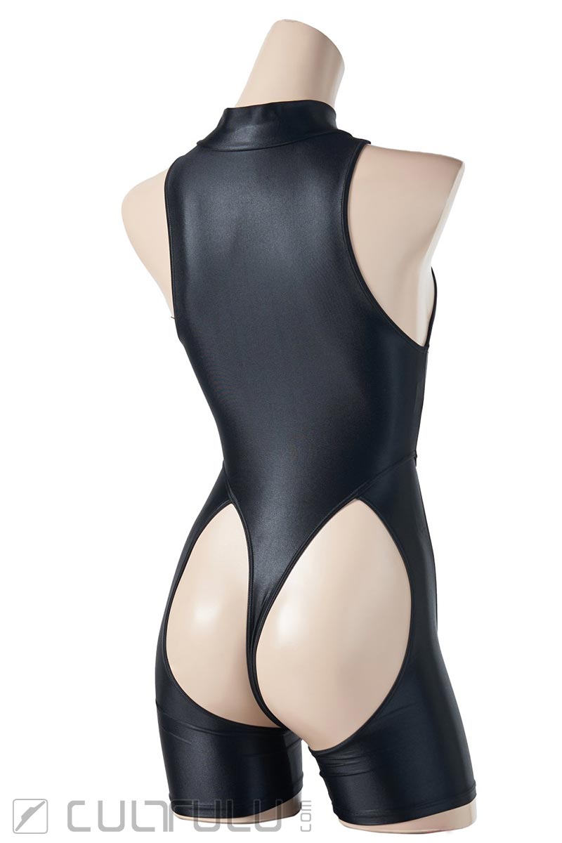 Realise Cut-Out String Swimsuit RSFT-001 black red