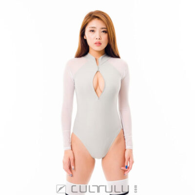 Realise longsleeved leotard SRN016 grey