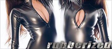 Realise rubberized swimwear