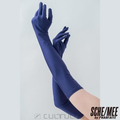 Sche-Mee gloves and stockings PF621 fittysatin navy
