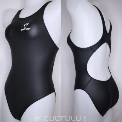 SwimHXBY rubberized 280 swimsuit PU matt black